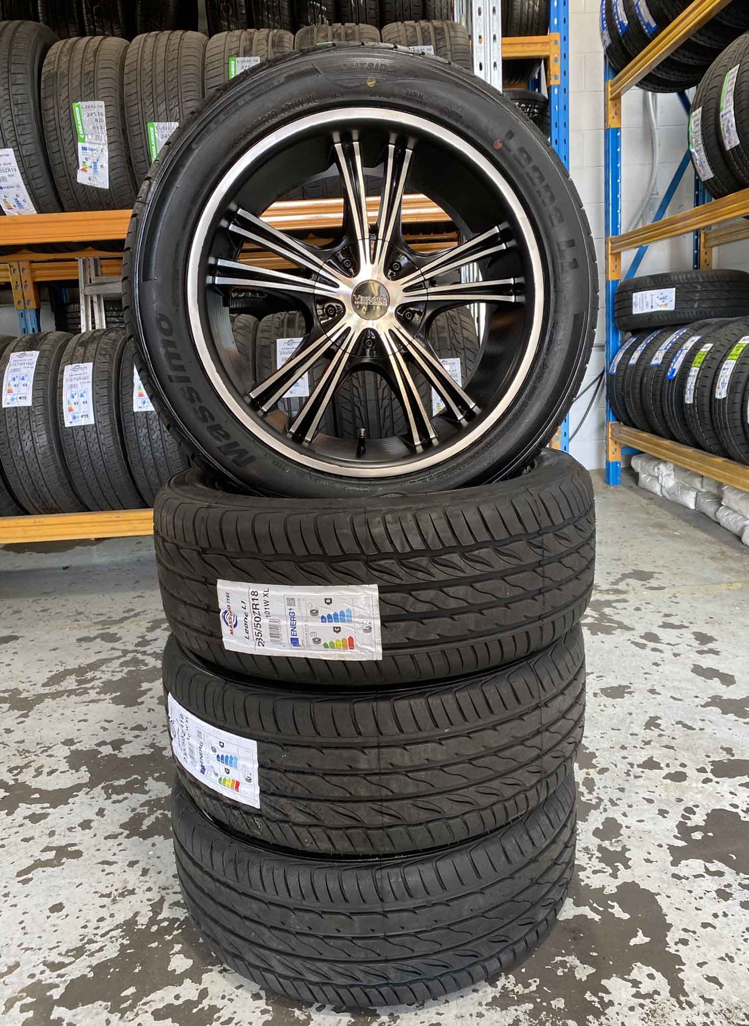 Alpha tyres and wheels shop kilsyth 4 tyres package
